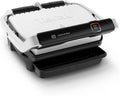 Tefal OptiGrill Elite GC750D16 Grill de contact – 12 programmes, écran digital avec niveau de cuisson, plaques amovibles, inox