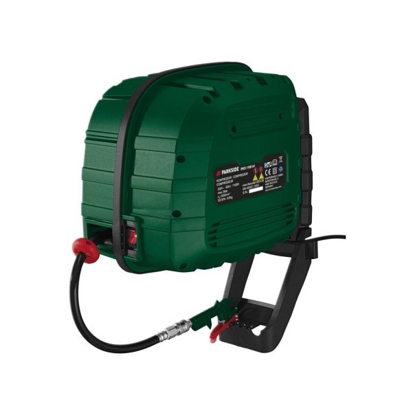 PARKSIDE® Compresseur PKS 1100 A1 avec enrouleur automatique – Article de second choix, bon état 1