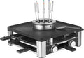 WMF Lumero Station Gourmet 3-en-1 pour 8 personnes – Raclette/fondue, température réglable, éclairage, 1800 W, compacte