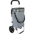 Ribelli Chariot de courses pliable 2 roues avec compartiment isotherme – Article de second choix, comme neuf