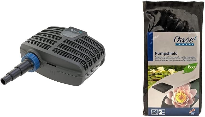 OASE AquaMax Eco Classic 5500 Pompe de filtration et ruisseau – Débit 5300 L/h, économe en énergie, pour bassin