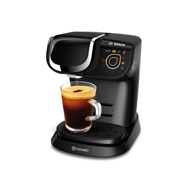 My Way 2 Black Cafetière – Cafetière filtre réglable individuellement en noir, plaisir de café moderne à la maison
