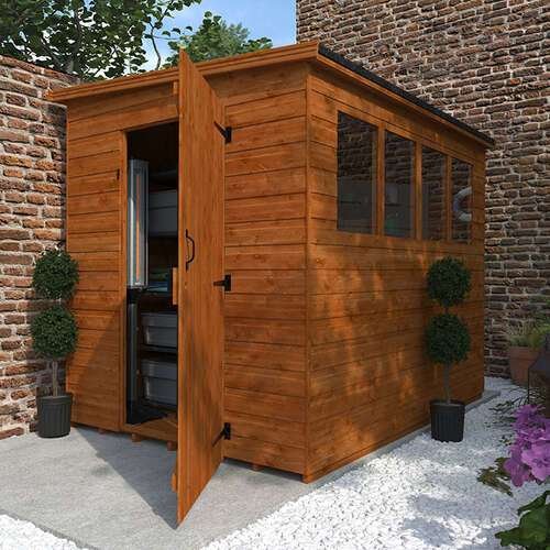 Tiger Retreat Contemporary Summerhouse – Pavillon de jardin moderne en bois pour détente et usages polyvalents