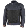 Trilobite Airtech Veste moto homme bleu/noir – Renfort Kevlar®, protections CE, ventilation Air-Mesh