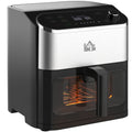 HOMCOM Friteuse à air chaud Airfryer – Cuisson rapide et pauvre en matières grasses