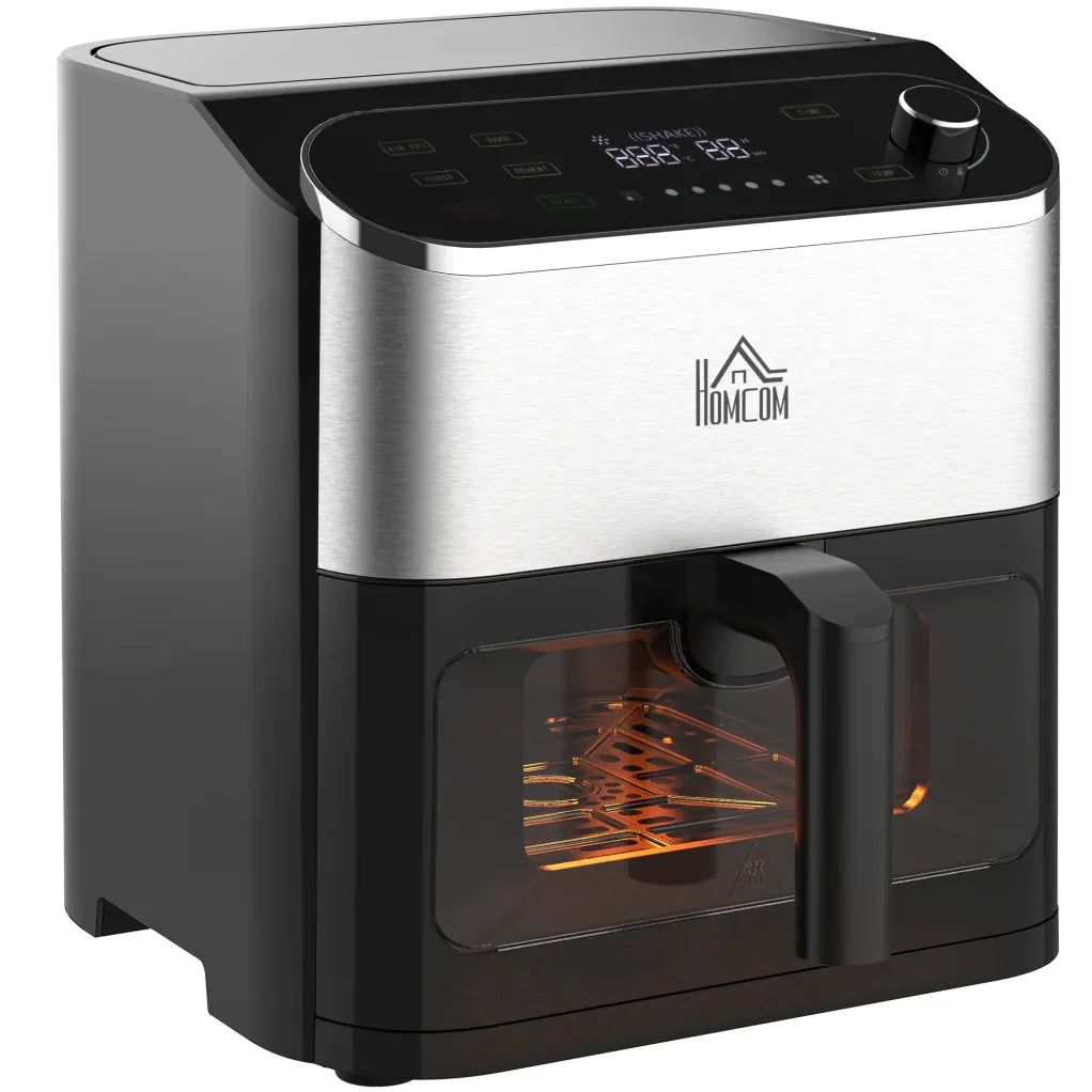 HOMCOM Friteuse à air chaud Airfryer – Cuisson rapide et pauvre en matières grasses