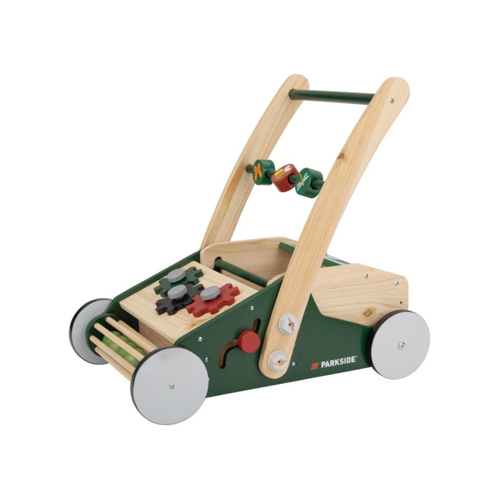 Chariot de marche Playtive, avec caisse en bois amovible - Article reconditionné comme neuf 1